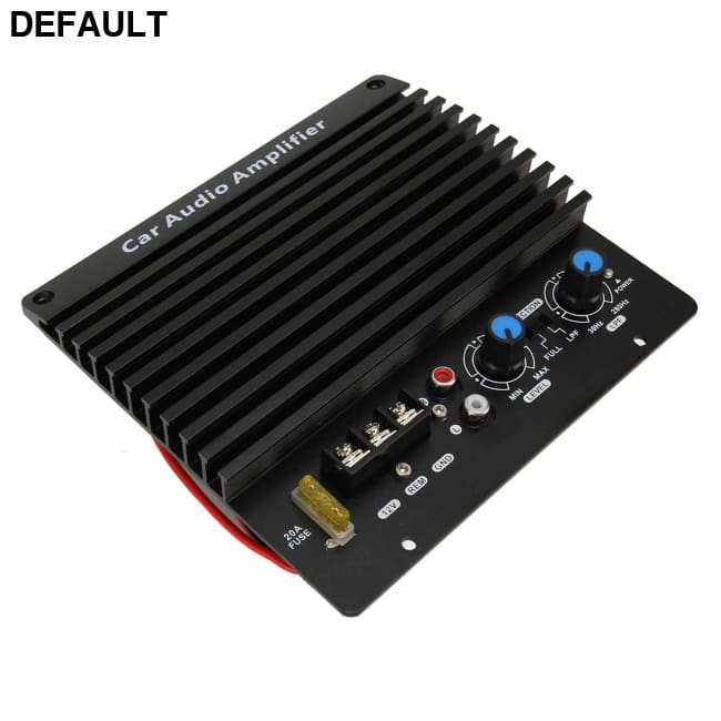 12V Car Amplifier Board High Power Aluminum Alloy Subwoofer Plate for Vehicle as picture Amplifiers Motor