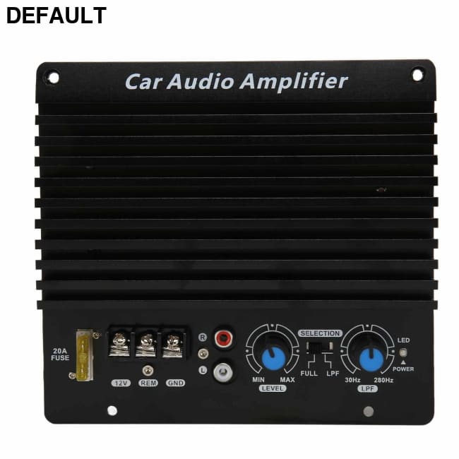 12V Car Amplifier Board High Power Aluminum Alloy Subwoofer Plate for Vehicle as picture Amplifiers Motor