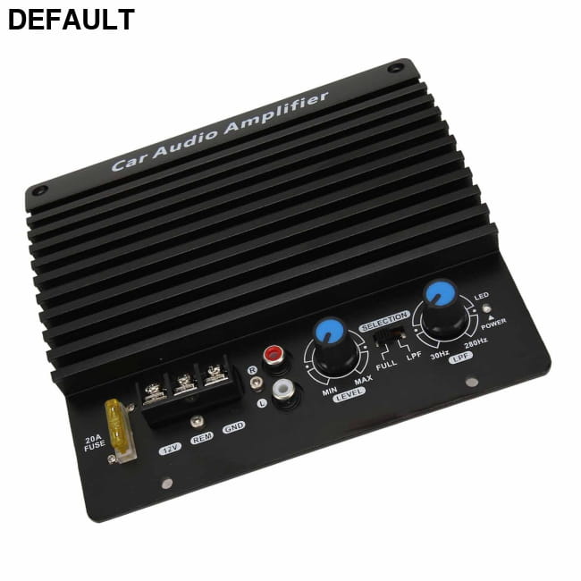 12V Car Amplifier Board High Power Aluminum Alloy Subwoofer as picture Amplifiers Motor Vehicle