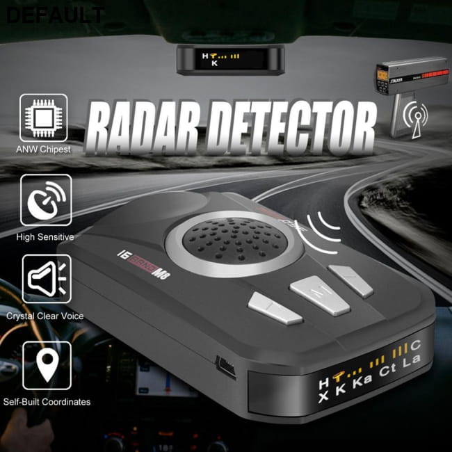 12V Vehicle Speed Detection Radar Detector LED Display Car Detectors Electronics
