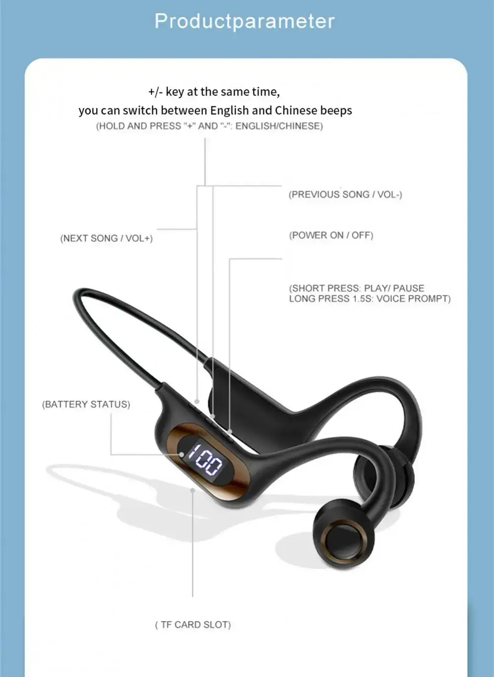 AKZ-G3 Bone Conduction Second Generation Air
