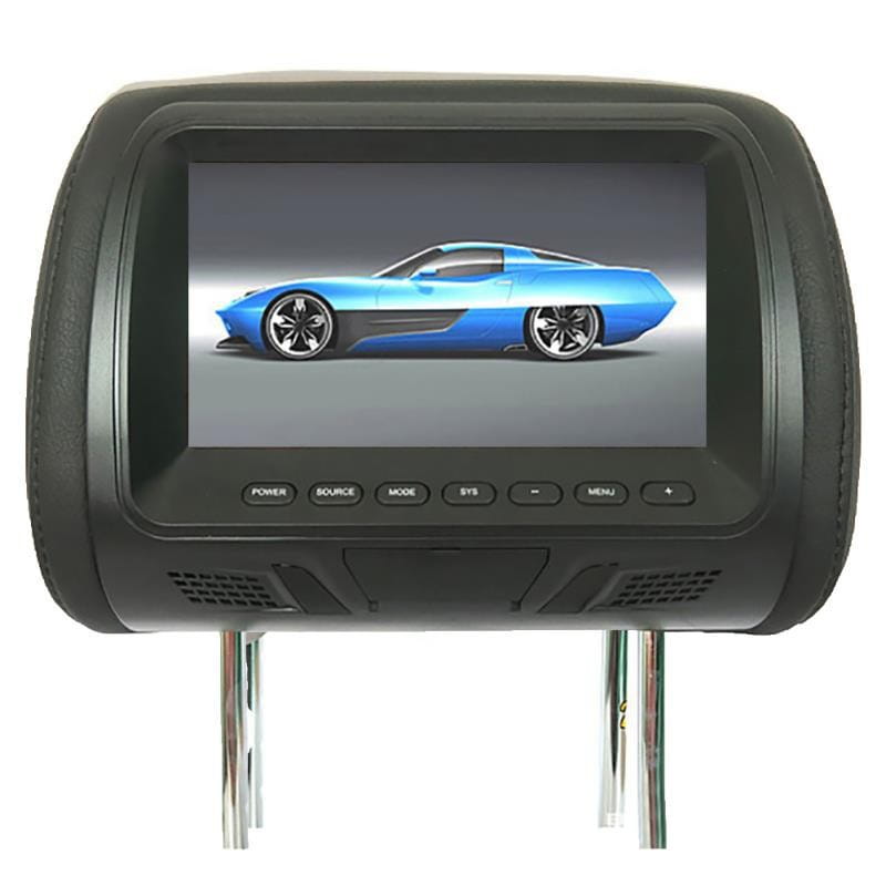 Universal 7 Inch Car Headrest MP5 Monitor USB SD FM Player
