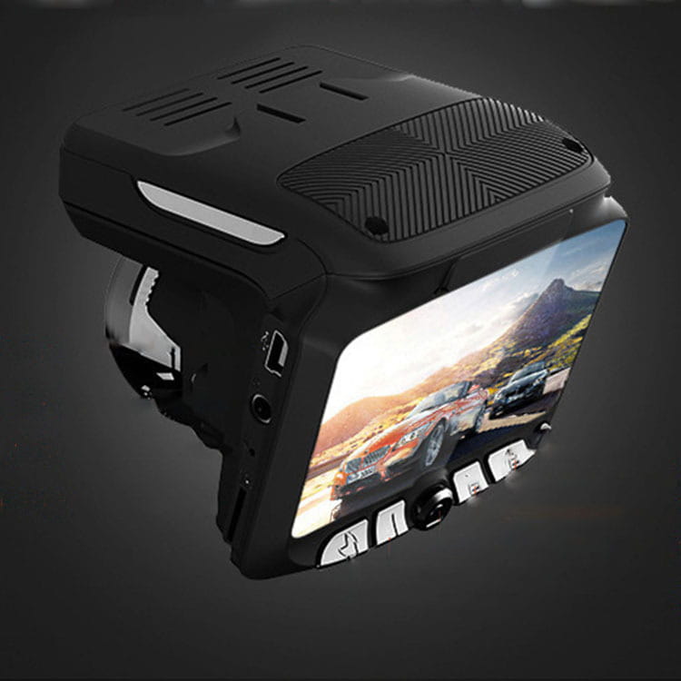 HD Car Camera DVR Dash Cam Recorder Laser Speed Detector