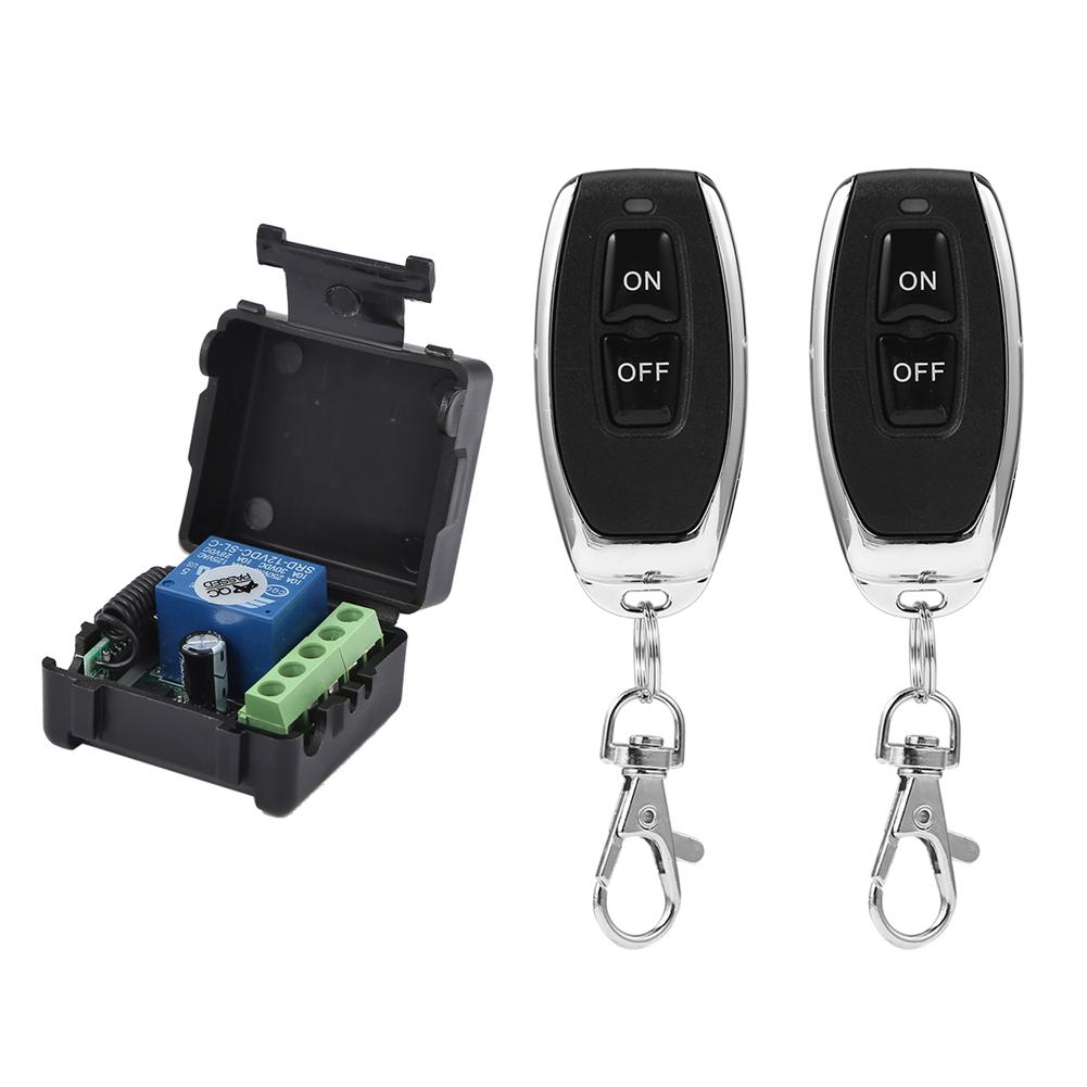 Dc 24 12v Single-channel Wireless Remote Control Switch Car Access