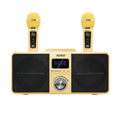 Home KTV Audio Creative Dual Microphone Subwoofer Mobile Phone Computer Wireless K Song Bluetooth