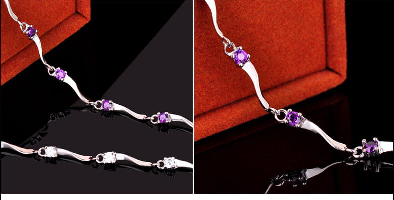 925 Sterling Silver Bracelet Korean Jewelry