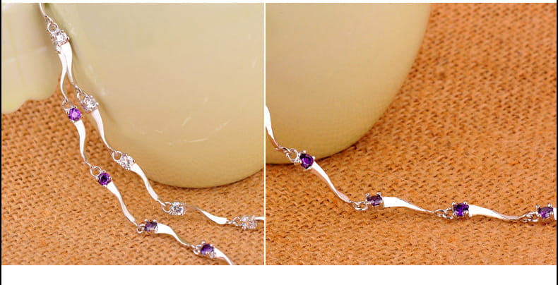 925 Sterling Silver Bracelet Korean Jewelry