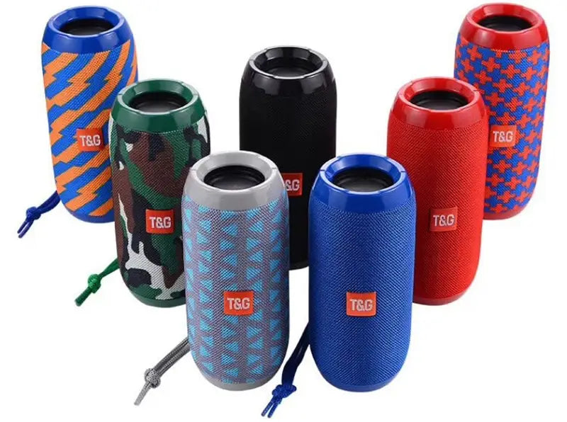 Wireless Bluetooth Speaker 10W Waterproof Column Subwoofer Portable Soundbar