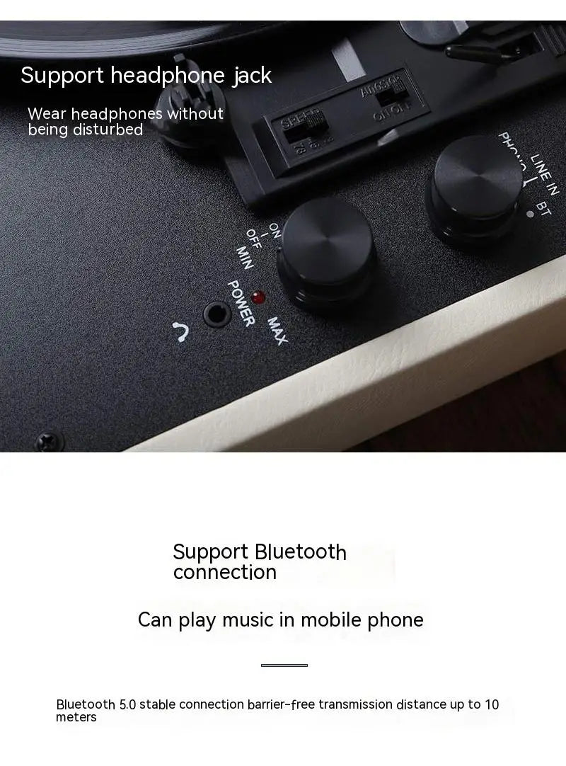 Integrated Vinyl Record Player