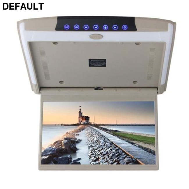 17.3 Inch Car Monitor Ceiling Mount Roof MP5 Player 4K IPS Screen Czech Republic / 15.6 3 & Headrest Monitors
