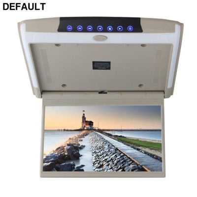 17.3/15.6 Inch Car Monitor Ceiling Mount Roof MP5 Player HD 1080P Video 4K IPS Thin Screen