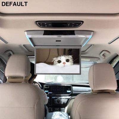 17.3/15.6 Inch Car Monitor Ceiling Mount Roof MP5 Player HD 1080P Video 4K IPS Thin Screen