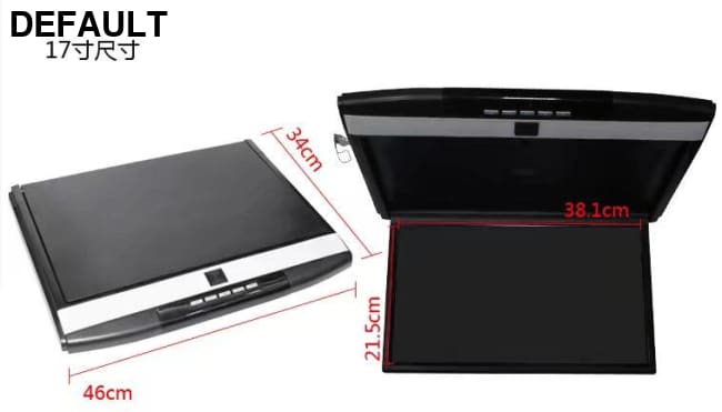17.3 inch MP5 car top mount bus lce monitor flip down 17.3’’ Car Ceiling & Headrest Monitors Electronics