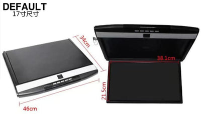 17.3 inch MP5 car top mount bus lce monitor flip down 17.3’’ Car Ceiling & Headrest Monitors Electronics