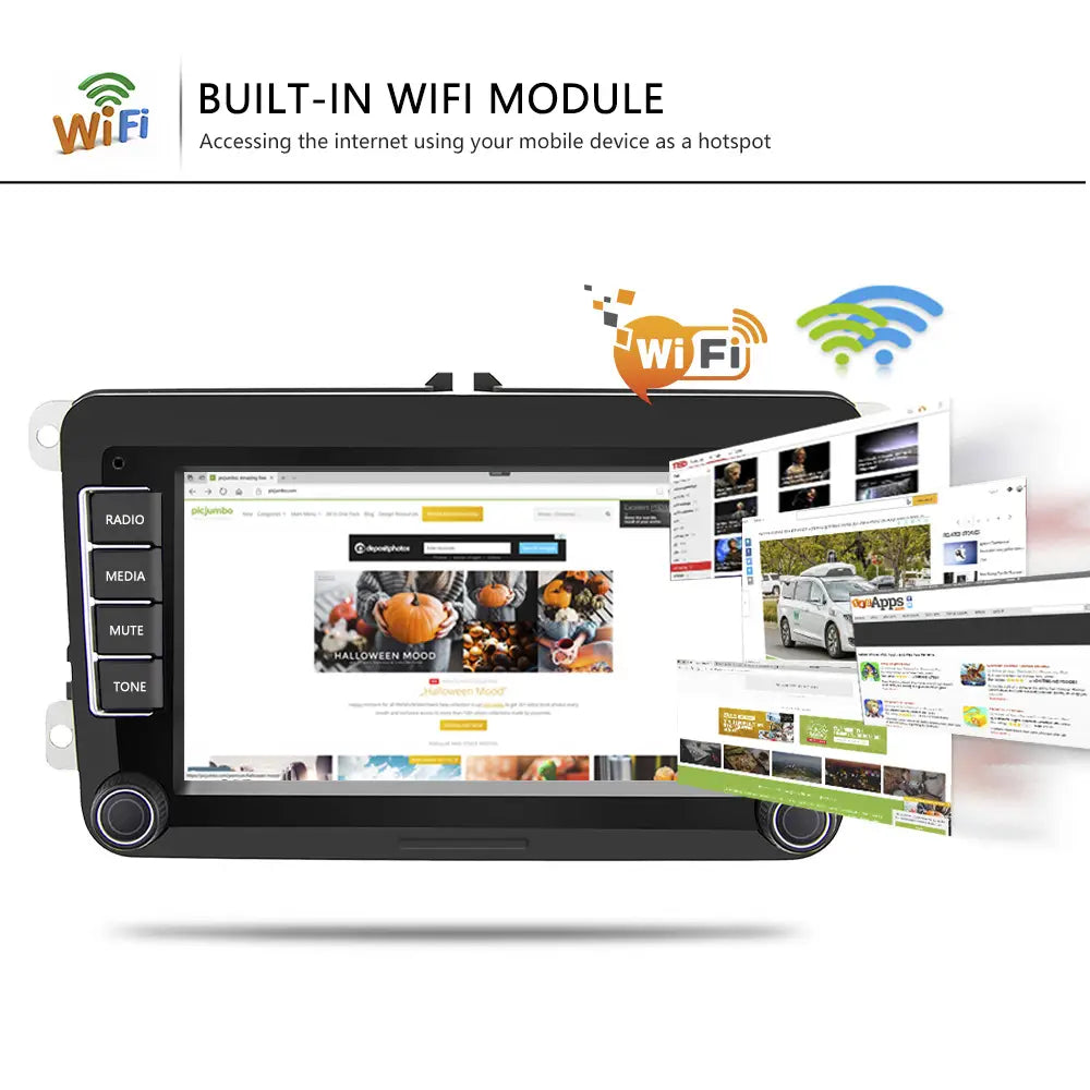 Universal Host Navigator In Car Android Player