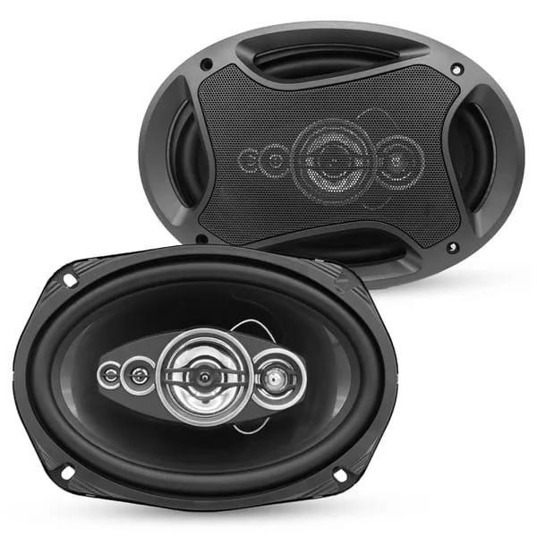 5Core 6x9 Car Speaker 800W 4Ohm 2 Way Coaxial W Super Tweeter Universal Fit For Vehicle