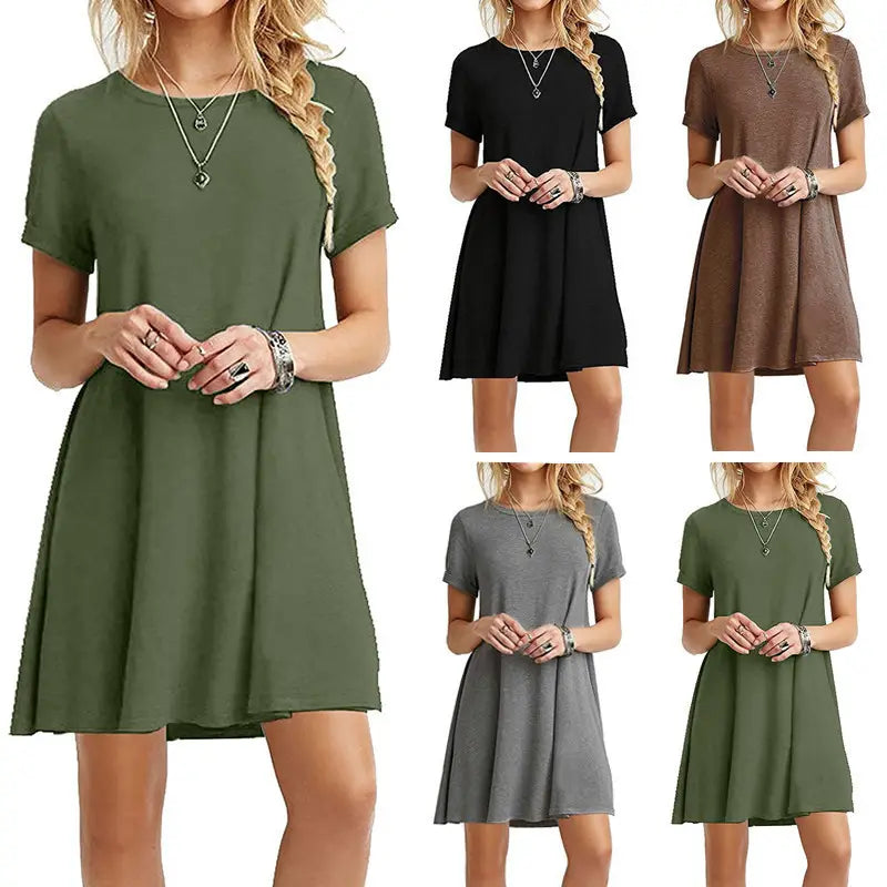 New Short sleeved Dress