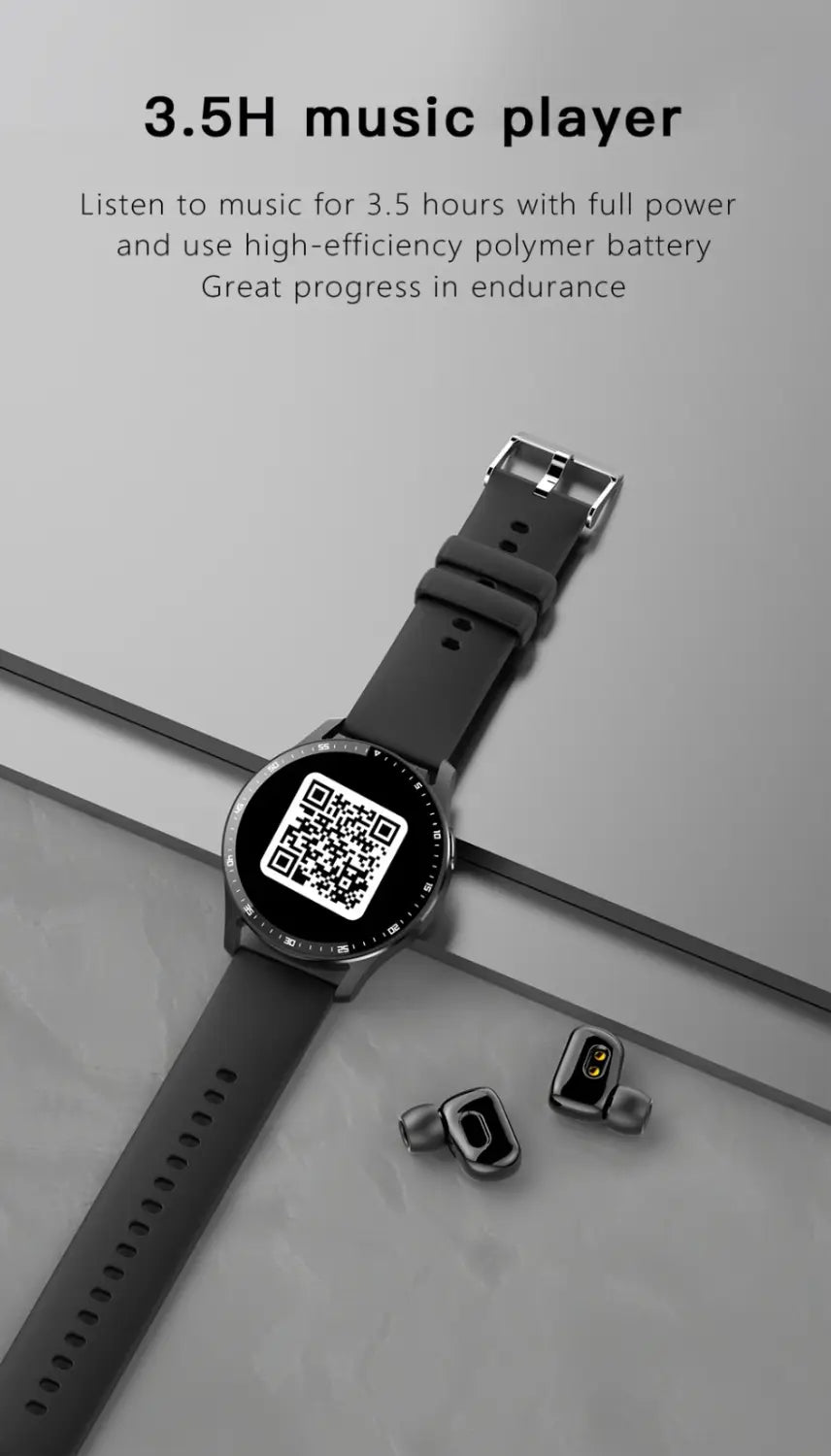 X7 smart watch TWS Bluetooth headset two in one call ultra thin sports bracelet