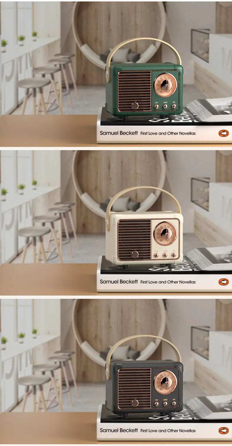 Diy Retro Mini Portable Card Speaker