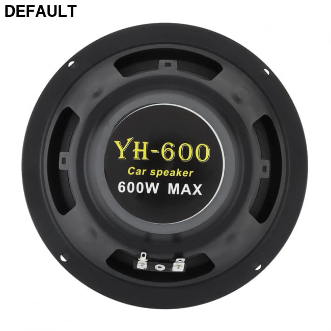 1pc/2pcs 6.5 Inch Car Speaker 600W 2 Way Vehicle Door Speakers