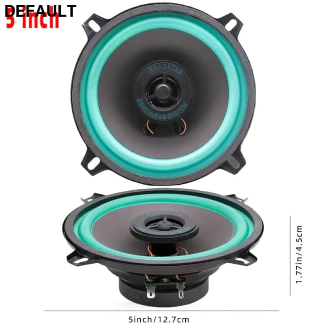 1PC 5 Inch Car Speakers Coaxial Subwoofer Universal Automotive Audio HiFi Music Full Range Frequency Stereo Speaker