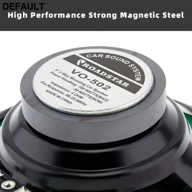 Q-PERTORS 5 Inch Car Speakers Coaxial Subwoofer Universal Audio Subwoofers & Enclosures