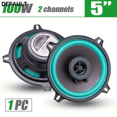 1PC 5 Inch Car Speakers Coaxial Subwoofer Universal Automotive Audio HiFi Music Full Range Frequency Stereo Speaker