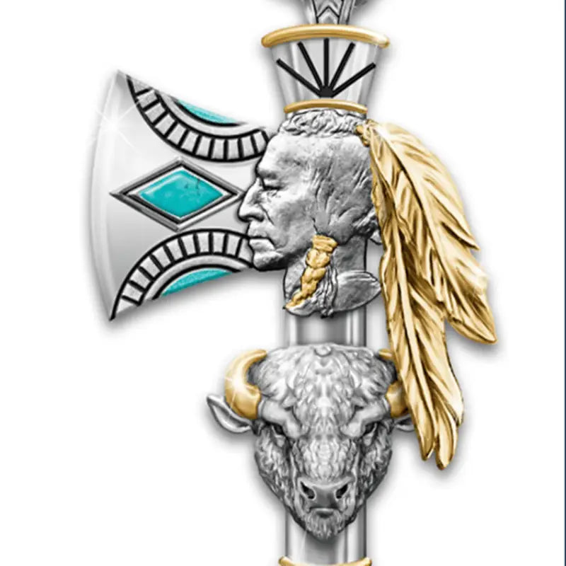 1pc Necklaces Animal Gothic Indians Pendant Necklace US Jewelry For Women Men