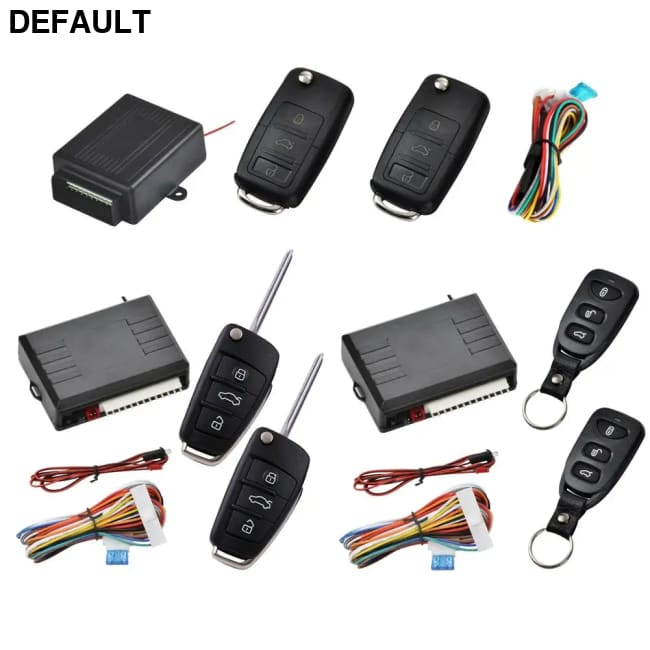 1Set 12V Universal Car Alarm System Automatic Central Kit Door Lock Vehicle Remote Control accessories & Security