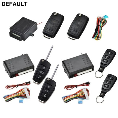 1Set 12V Universal Car Alarm System Automatic Central Kit Door Lock Vehicle Remote Control accessories & Security