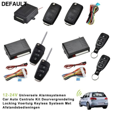 1Set 12V Universal Car Alarm System Automatic Central Kit Door Lock Vehicle Remote Control accessories & Security