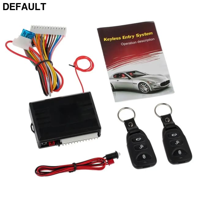1Set 12V Universal Car Alarm System Automatic Central Kit Door Lock Vehicle Remote Control accessories & Security