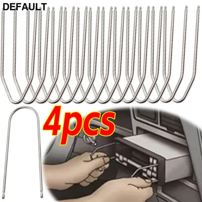 2/4pcs Auto Radio Stereo Removals Installation Key Kit Car Removal Tool CD Player Set Accessories Best Selling Products