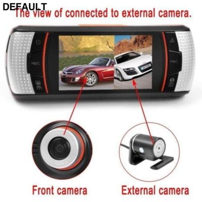 2.7 Dual Lens Car Vehicle 1080P HD Dash Camera DVR Cam Night Vision Recorder Cameras Electronics