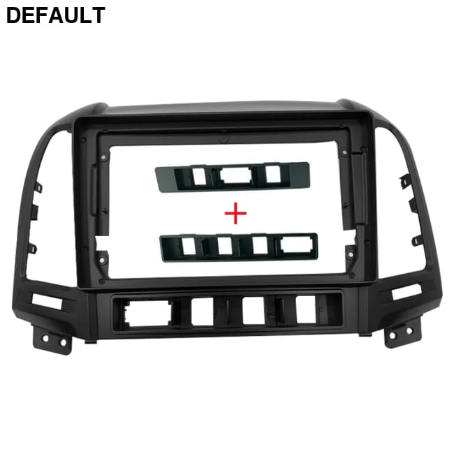 2 Din Car Radio Installation GPS Plastic Fascia Panel Frame and Cable for HYUNDAI Santa Fe IX45 2006~2012 Dash Mount