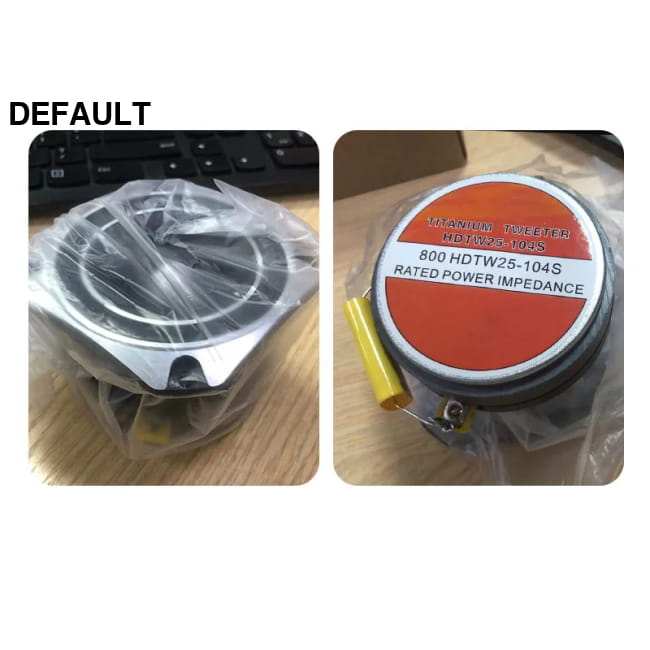 Pair of 3 Inch 800W Full Range Titanium Tweeter Automotive Speakers CHINA Car Tweeters