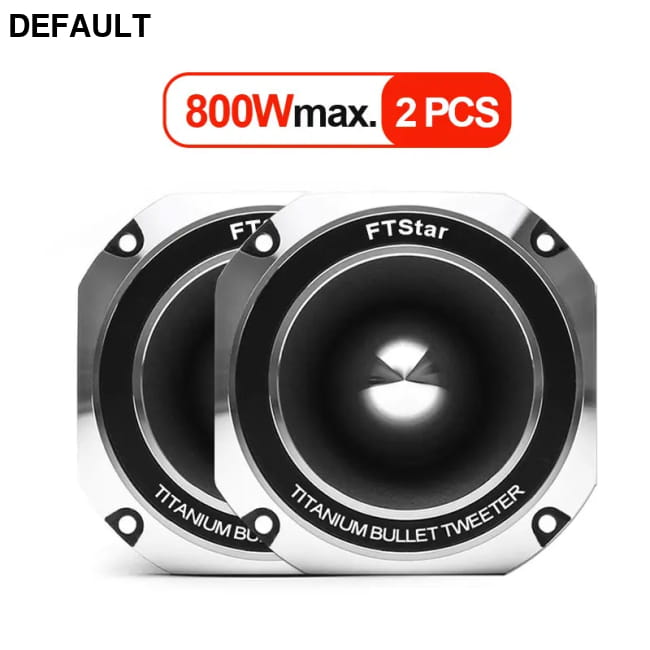 Hirucy 3 Inch Car Speakers Titanium Power 800W Range Frequency Pair CHINA Tweeters
