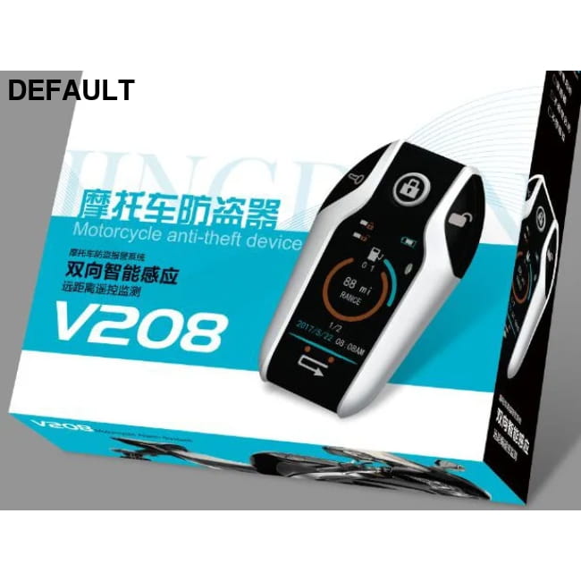 2 Way Motorcycle Anti-theft Security with Remote Engine Start V208 Car Alarm & Systems Automotive