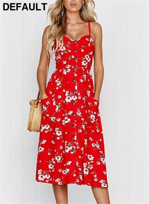 2019 New Women Print Floral Stripe Long dress Sexy V-Neck Sleevele Button Beach Casual Boho Midi Dress Plus Size 3XL
