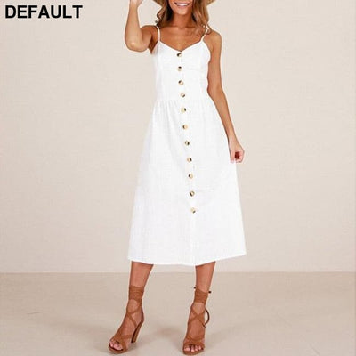 2019 New Women Print Floral Stripe Long dress Sexy V-Neck Sleevele Button Beach Casual Boho Midi Dress Plus Size 3XL