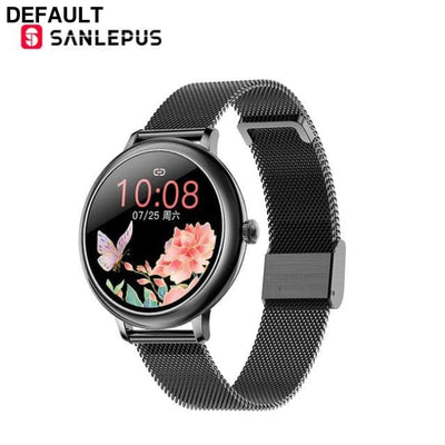 2020 SANLEPUS Stylish Women’s Smart Watch Luxury Waterproof Wristwatch Stainless Steel Casual Girls Smartwatch