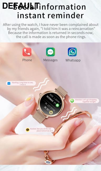 2020 SANLEPUS Stylish Women’s Smart Watch Luxury Waterproof Wristwatch Stainless Steel Casual Girls Smartwatch