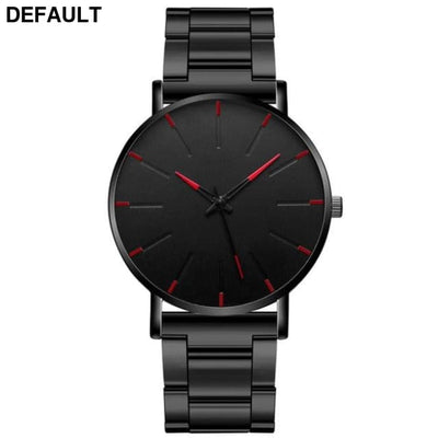 2021 Luxury Men’s Watch: Hot Sale! 4-Black-Red Men Quartz Watches Best Selling Products