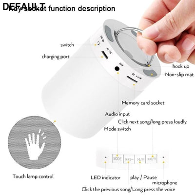 2021 New Tws Portable Mini Plastic Speaker For All Smart Phone Computer Wireless Subwoofer Box Manufacturer Wholesale