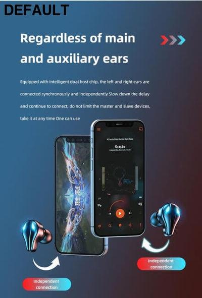 2022 Newest Earphone X9 IPX5 Waterproof True Wireless Hifi Stereo Surround LED Smart Digital Display Gaming Earphones