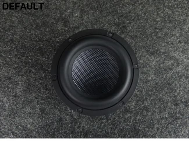 2023 new 4-inch subwoofer unit long-stroke high-power original fiberglass speaker bookshelf fever bass 4 ohms-8 ohms