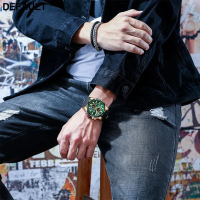 2023 New REWARD Mens Watches Blue Waterproof Top Luxury Brand Chronograph Sport Watch Quartz For Men Wristwatch