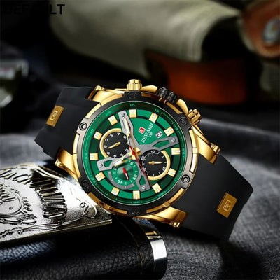 2023 New REWARD Mens Watches Blue Waterproof Top Luxury Brand Chronograph Sport Watch Quartz For Men Wristwatch