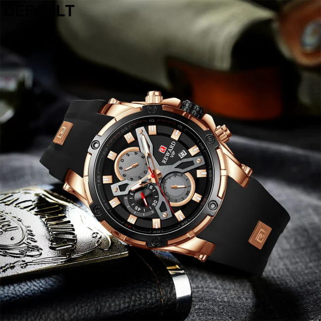 REWARD Luxury Brand Chronograph Sport Watch Quartz for Men Watches