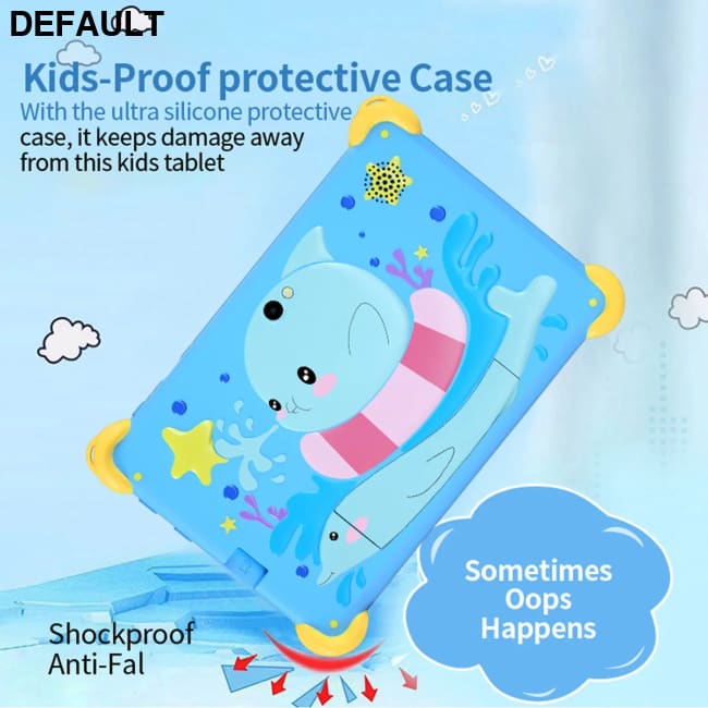 2025 New 7 Inch Cartoon Pattern Kids’ tablets Quad Core 4GB RAM 64GB ROM 5G WiFi Learning Education Games Tablet